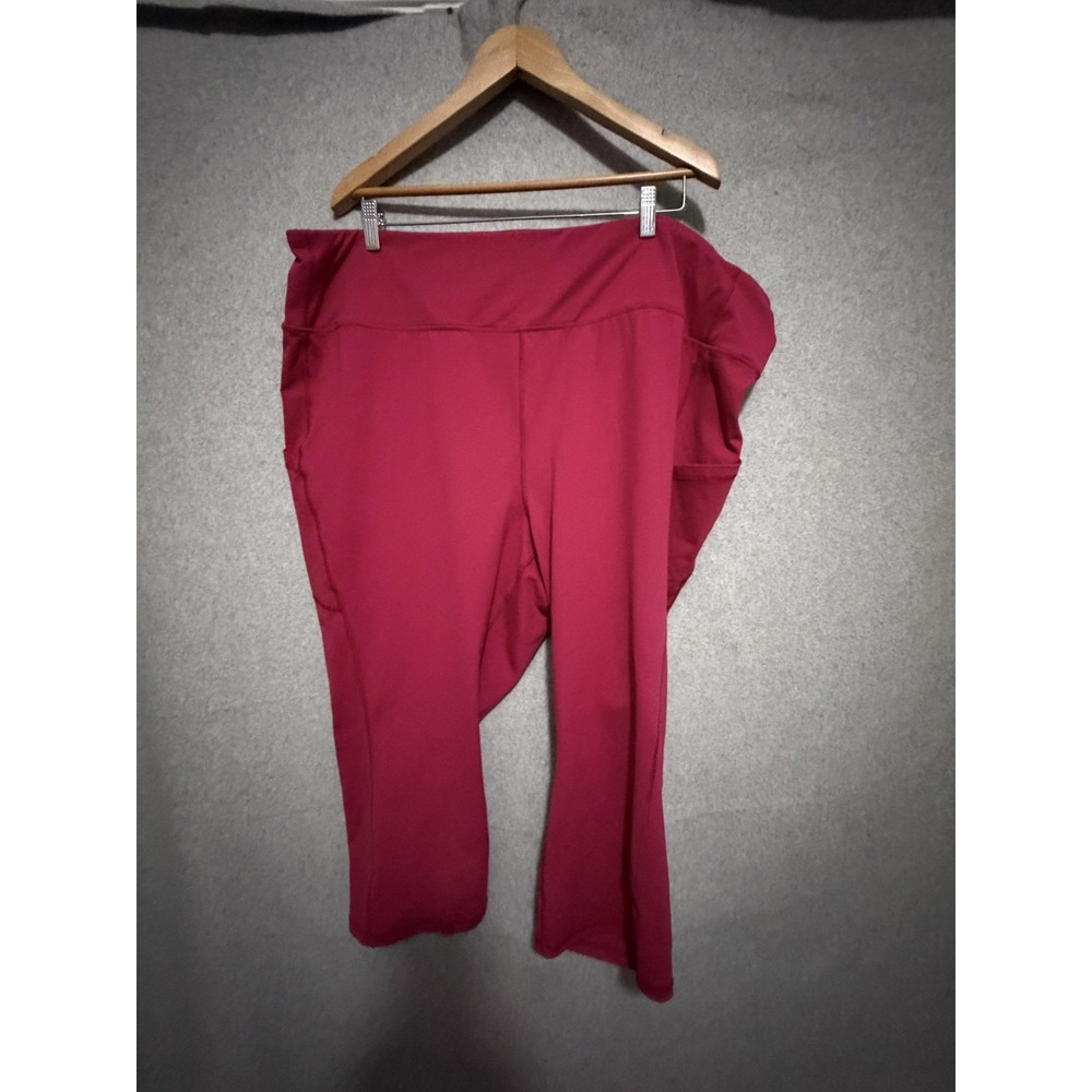 Torrid Leggings Womens 5‎ Pink Active Ankle Skinny Pockets Stretch Gym Yoga